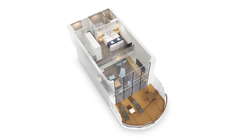 Penthouse-Suite Übersicht