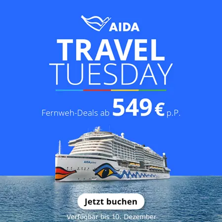 Travel Tuesday Aktion Mobile